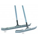 curved steel-clip rubber squeegee