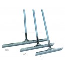 straight steel-clip rubber squeegee