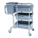 dinner collection trolley cart