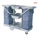 multi-functional janitorial cart