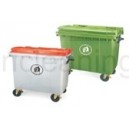 1100L/660L outdoor garbage bin cart