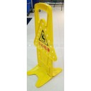 standing caution board wet floor safety sign