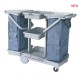 multi-functional janitorial cart