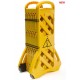 portable fence caution board